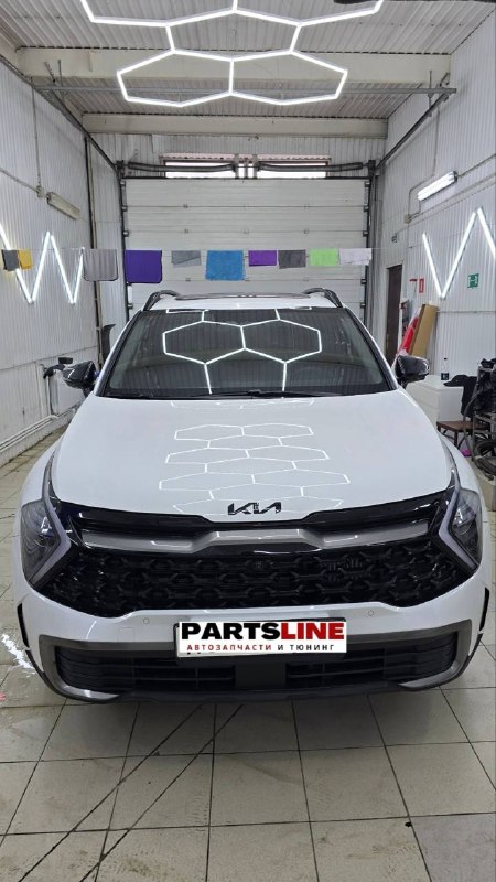 Kia Sportage после тонировки передней полусферы